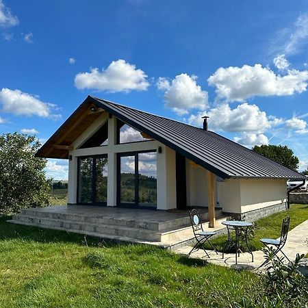 Casa Moderna In Sinteu - Intersectia Intre Modern Si Linistea Naturii Huta Voivozi Exterior foto