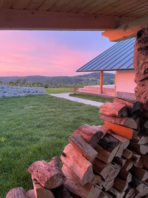 Casa Moderna In Sinteu - Intersectia Intre Modern Si Linistea Naturii Huta Voivozi Exterior foto