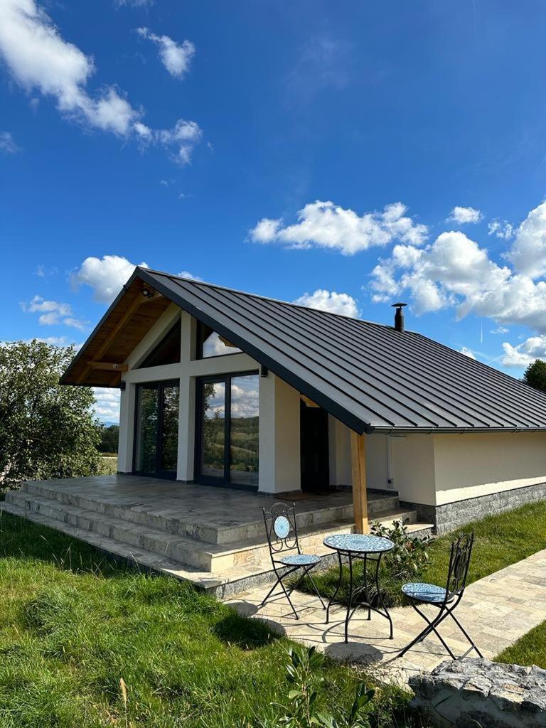 Casa Moderna In Sinteu - Intersectia Intre Modern Si Linistea Naturii Huta Voivozi Exterior foto
